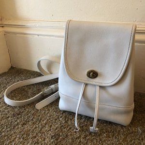 White Coach Originals OG Vintage Backpack Daypack